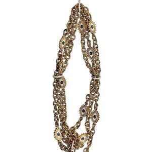 Chic Gold Crossbody Phone Chain Unisex Strap Evil Eye Protection